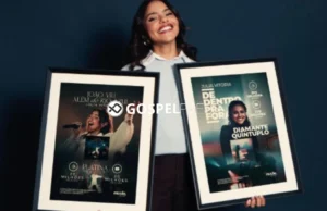 Julia Vitória Recebe Discos de Platina e Diamante Quíntuplo em Homenagem Surpresa e Celebra Marco Histórico na Música Gospel Cantora gospel Julia Vitória recebe Discos de Platina e Diamante Quíntuplo durante homenagem surpresa realizada em São Paulo